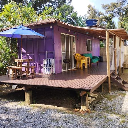 Kitnet Conteiner Climatizada Villa Ubatuba Bagian luar foto