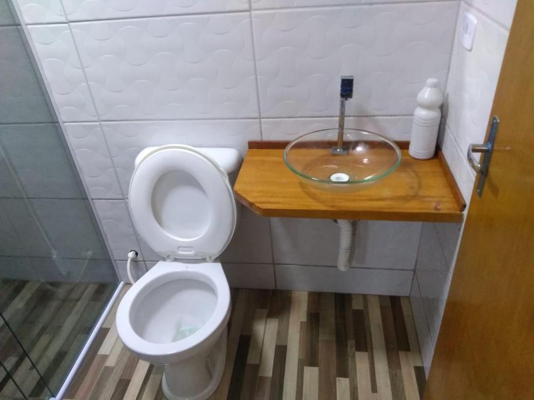 Kitnet Conteiner Climatizada Villa Ubatuba Bagian luar foto
