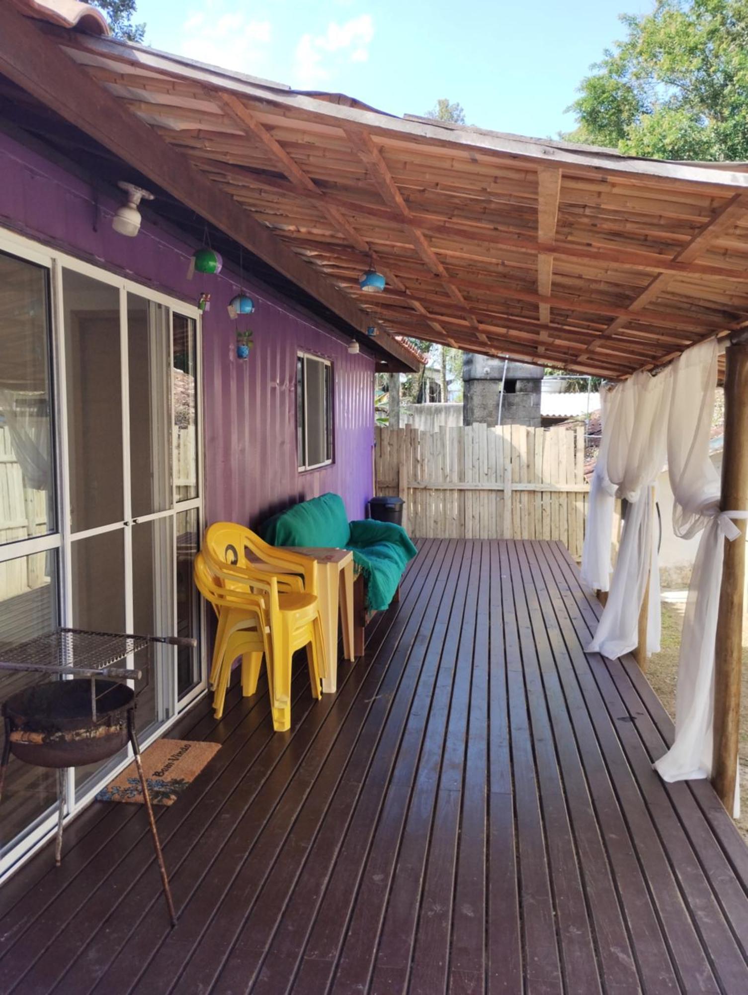 Kitnet Conteiner Climatizada Villa Ubatuba Bagian luar foto